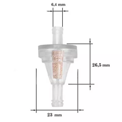Palivový filtr - BRONZ - univerzální Neuveden
