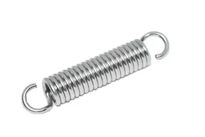 Pružina stojanu Jawa 50 Pionýr – háčky v ose