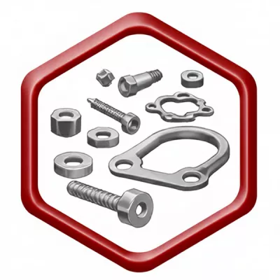 Spojovací a těsnící materiál – šrouby,  matice,  těsnění,  gufera,  čepy a závlačky