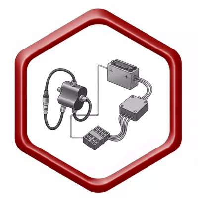 Zapalování,  elektroinstalace a světla pro motocykly